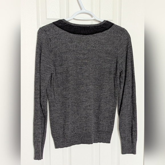 Tweeds Women's (Petite Large) Merino Wool V-Neck Button Up Sweater/Cardigan - Picture 7 of 10